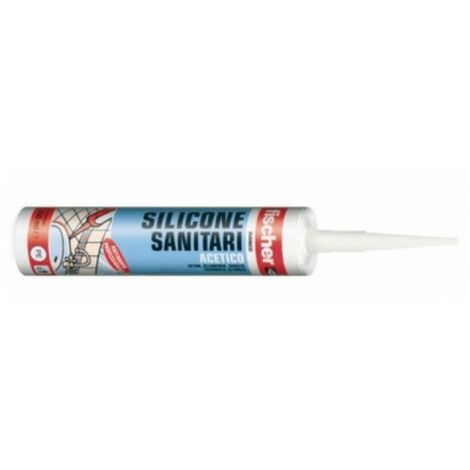 SILICONE SANITARIO ACETICO RESISTENTE ALLA MUFFA Bianco
