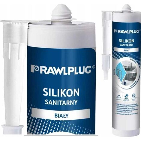 Silicone sanitario bianco, 300ml
