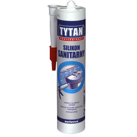 Silicone sanitario titanio 280ML beige - SIL S TY BEŻ