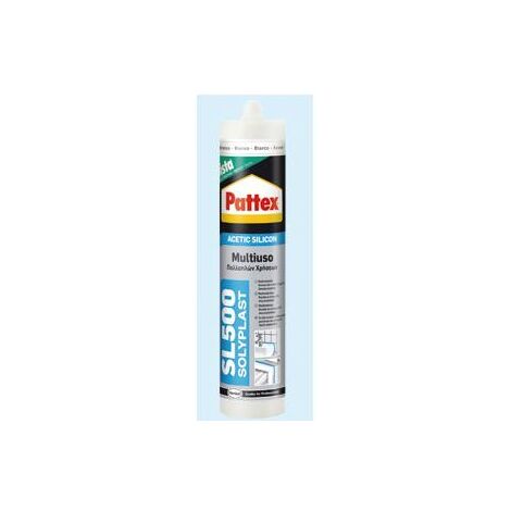 SILICONE SIGILLANTE ACETICO ANTIMUFFA PATTEX SL 500 MARRONE