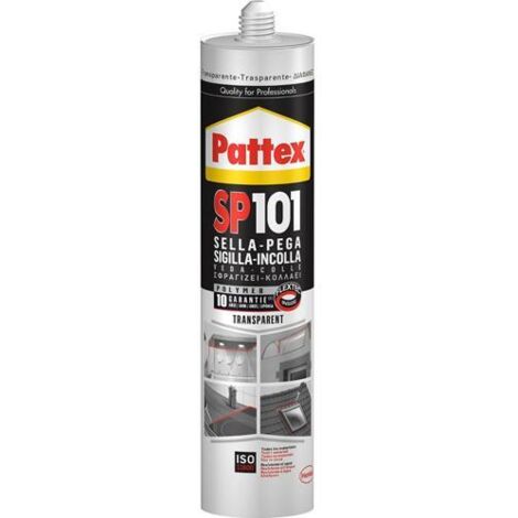 SILICONE SIGILLANTE POLIMERO PATTEX SP101 280ML TRASPARENTE