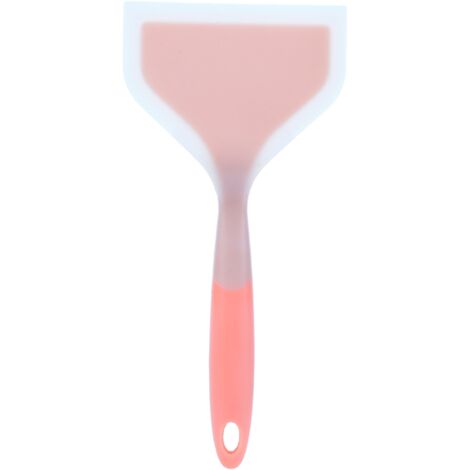 Silicone Spatula NonStick NonSlip Silicone Cooking Spatula for Tamagoyaki Pizza Steak(Orange )