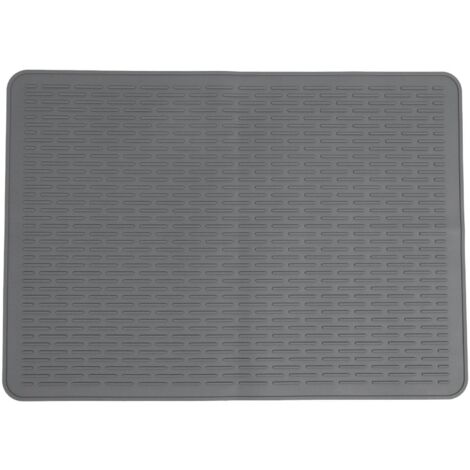 Silicone Stove Top Cover 28x20in Dark Grey Electric Cooktop Protector Multipurpose Kitchen Heat Insulation Mat 3mm Thick