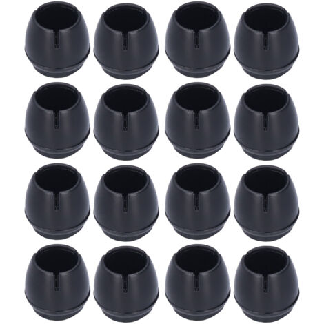 Silicone Table Chair Leg Mat Non Slip Table Chair Leg Caps Foot Protection Bottom Cover(M 16 pièces )
