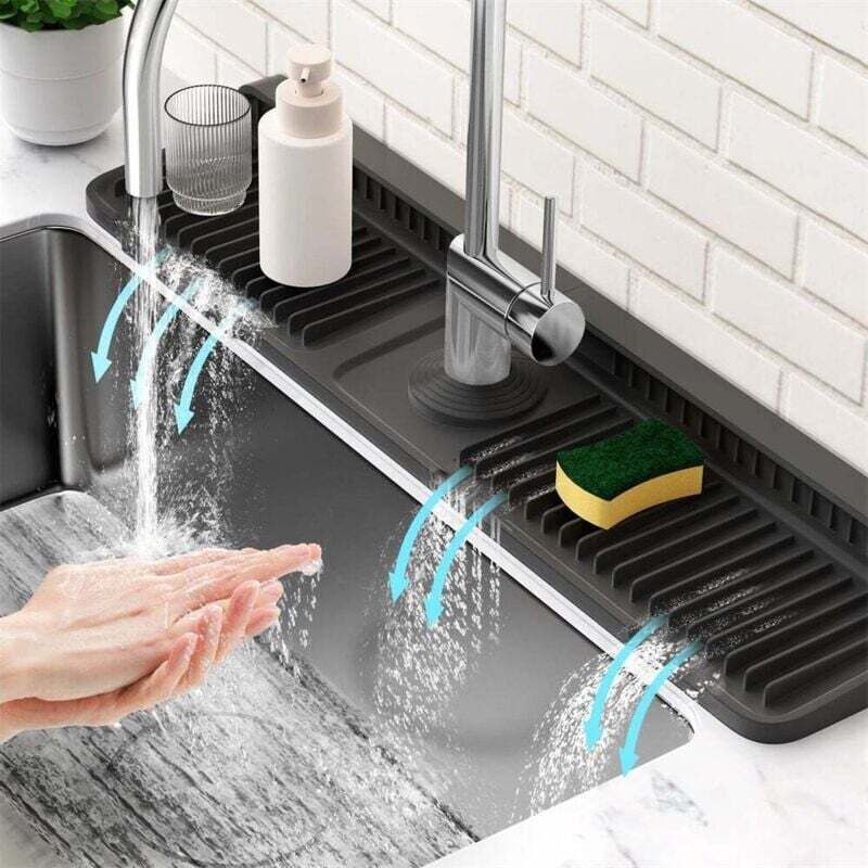 Image of Silicone tap drain cover, suitable for&hellip;