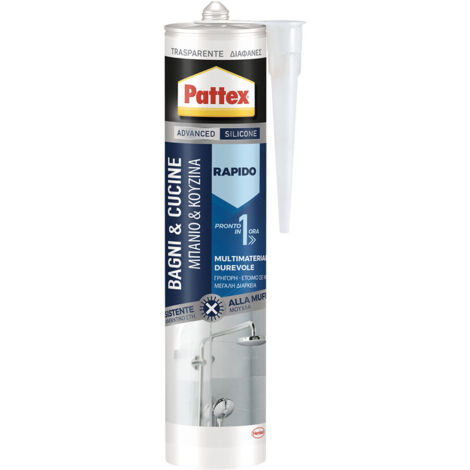 Silicone transparent 300 ml pour salles de bain et cuisines
