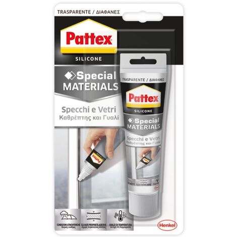 Silicone Trasparente per Specchi Silicon 5  60 ml Silicon Pattex