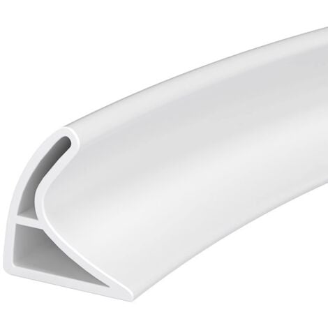 Silicone Waterproof Strip for Sink, Bendable Shower Waterproof Strip, Kitchen Waterproof Strip (White, 60cm)