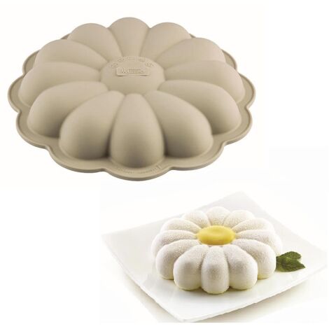 Silikomart 195823 3D primavera stampo per dolci, Silicone, Grigio, 22 x 22 x 5 cm