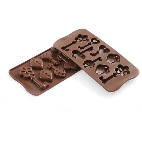 Silikomart 22.133.77.0065 Stampi, Silicone, Marrone