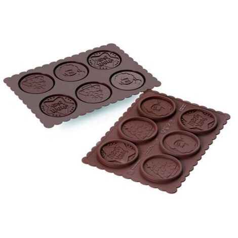 Silikomart CKC02 Cookie Xmas Slim Stampo in Silicone