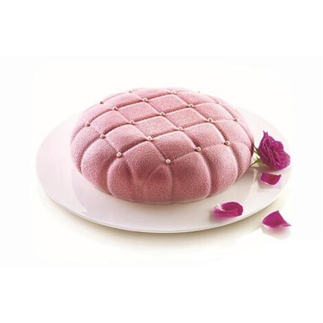 Silikomart Eleganza Stampo in Silicone, Grigio, 25 x 25 x 6,5 cm