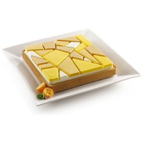 Silikomart kit tarte liberty forma per crostata cm 20 x 20 qualità professionale