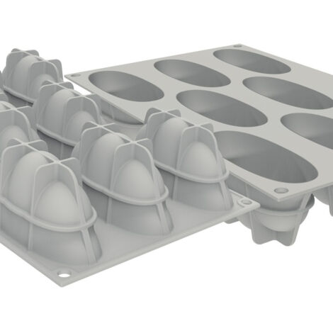 Silikomart Petal Gris Silicona 94 ml 1 pieza(s)