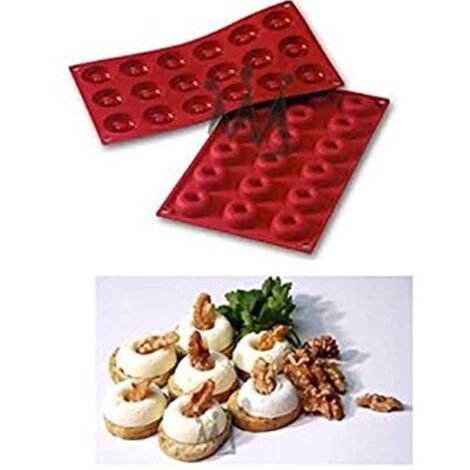 Silikomart SF010 SAVARIN - STAMPO IN SILICONE ø41 H 12 MM