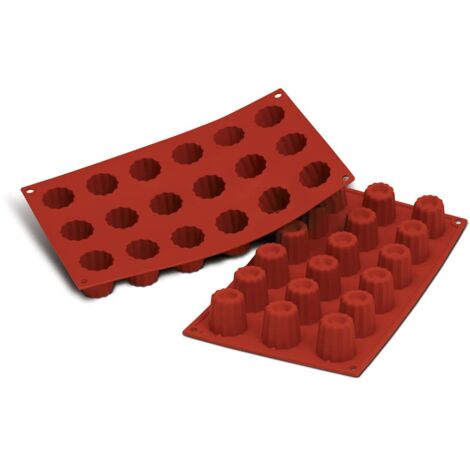 Silikomart - SF033 MINI CANNELE' - Stampo in silicone Ø35 h 35 mm