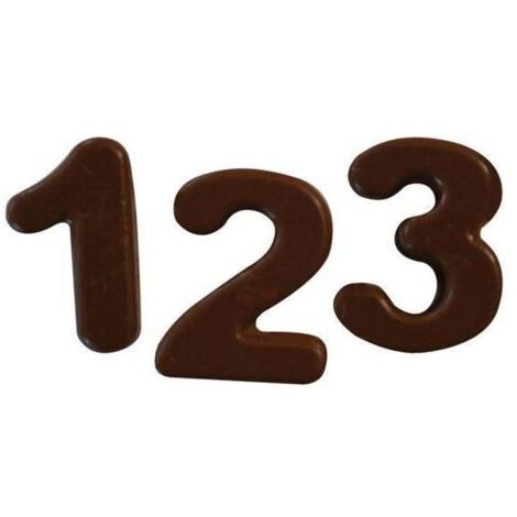 Silikomart Sf174 Choco 123 Moule à gâteau alphabet 1 pièce(s)