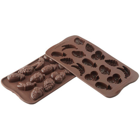SILIKOMART STAMPO SILICONE EASYCHOC FRUIT FRUTTA CIOCCOLATINI SCG 32
