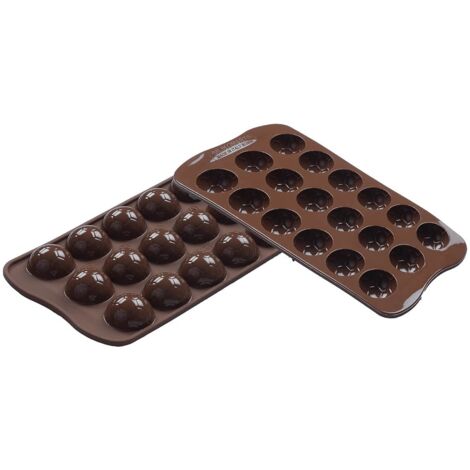 SILIKOMART STAMPO SILICONE EASYCHOC GOAL PALLONE CIOCCOLATINI SCG 34