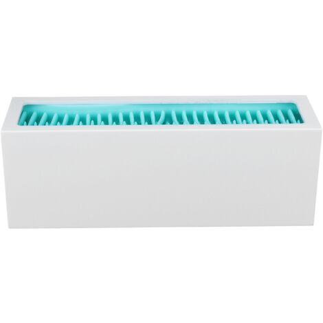 Silikon-Aufbewahrungsbox für Lippenstift und Make-up, Aufbewahrungsorganizer (Blau-Weiß)