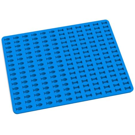Silikon-Backmatte für Hundekekse, hitzebeständige und antihaftbeschichtete Schokoladenform