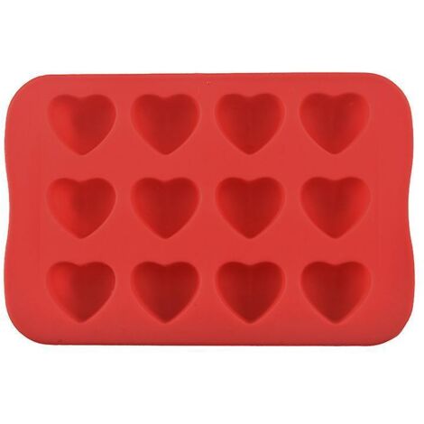 Silikon-Eisgrill-Schokoladenform, Silikon-Schale aus Canvas, Liebes-Eisgrillform, Kuchenform für Kinder, Süßigkeitenform