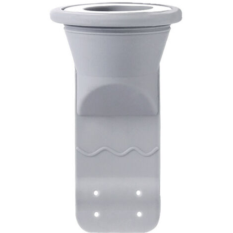 Silikon-Geruchsfilter für Spülbeckenabläufe, geeignet für 50-55 mm Bodenablaufrohre, Badezimmer, Küche, Abwasser-Geruchsfilter, 1 Stück (hellgrau)