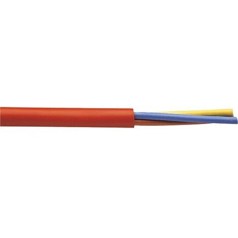 Silikon-Kabel, SIHF-0 2x1 mm², 1 Rolle 50 Meter