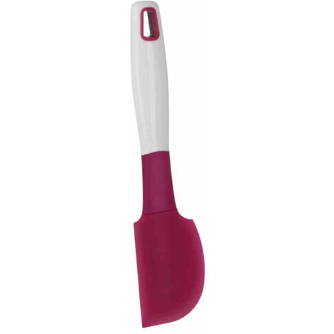 Silikon-Teigschaber 26 cm weiß/rot