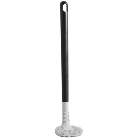 [Silikon-Toilettenbürste] - Brottebrotté - 2210 - [Flexible Dual-Action-Bürste] - 360°-Golf-Torsionsdesign aus strapazierfähigem Silikon - Geruchsneutrale Hygiene - Für alle Bad- und Waschbeckenbereic