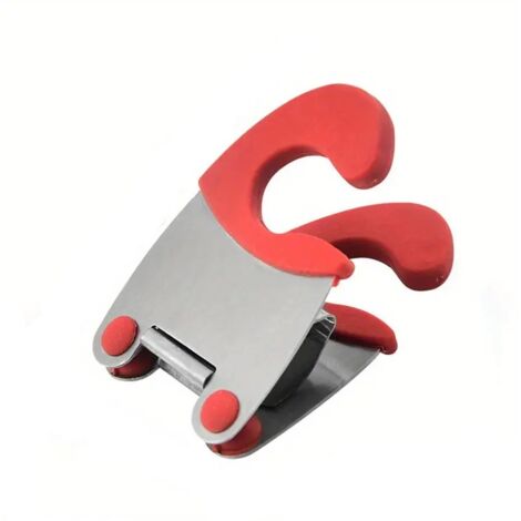 Silikon-Topfclip mit Löffelablage, Topfseiten-Küchenhelferhalter, Küchenhelfer, Küchenaccessoires