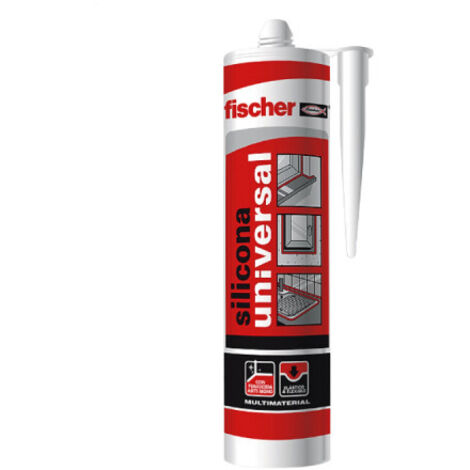 Silikon universal grau f98648 fischer 280ml