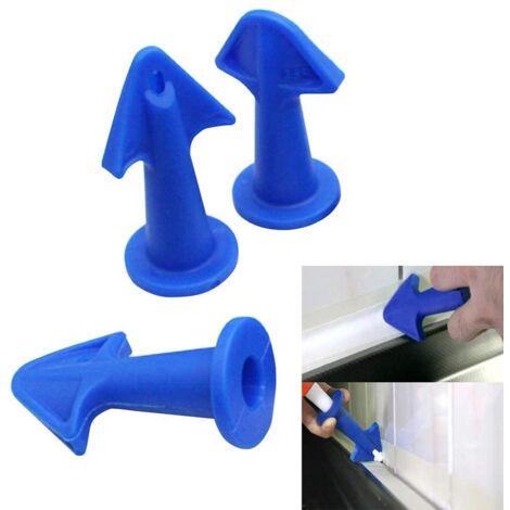 Silikonfugenglätter, Gummispachtel für Küche, Bad, Fenster und Ziegel
