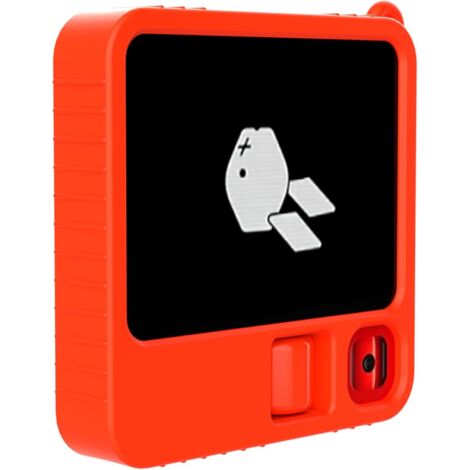 Silikonhülle Für Rabbit R1 Ai-Gerät, Vollständige Schutzhülle, Hautfreundlich, Schmutz- Und Stoßfest, 5 Farben (Orange)