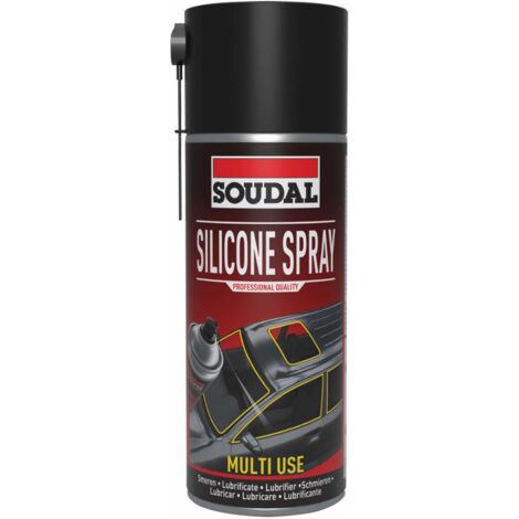 Silikonspray Soudal 400 ml - transparent