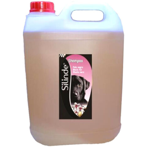 Silinde shampoo per cani specifico per manto nero tanica da 5 litri