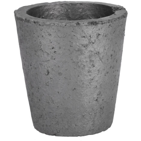 Siliziumkarbid-Tiegel für Gusseisen, 4 kg, Becherform zum Schmelzen von Metallen