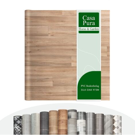Silk Oak 973m Aspect Bois carrelage Revêtement de Sol, 200 x 900 cm