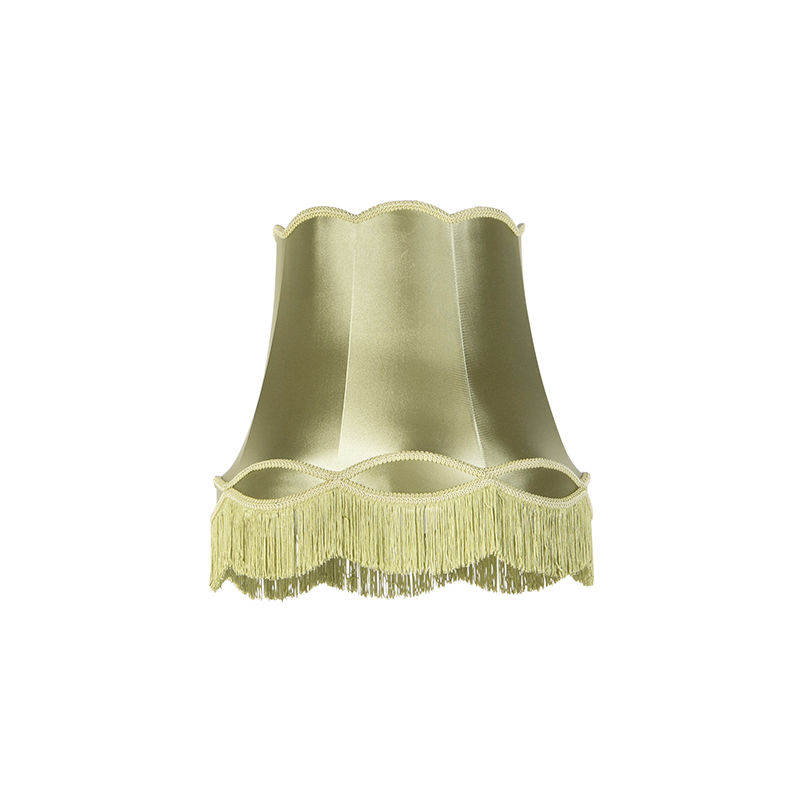 Silk Lampshade Green 45 cm - Granny