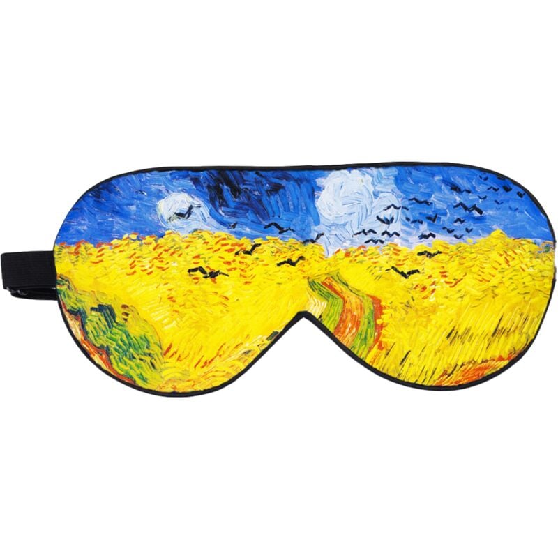 Pesce - Silk Sleep Mask for Women Men Comfortable Blindfold Eye Mask with Adjustable Strap for Travel Shape1