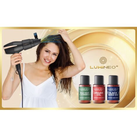 Silken Flow Haartrockner mit LUMINEO Serum Set