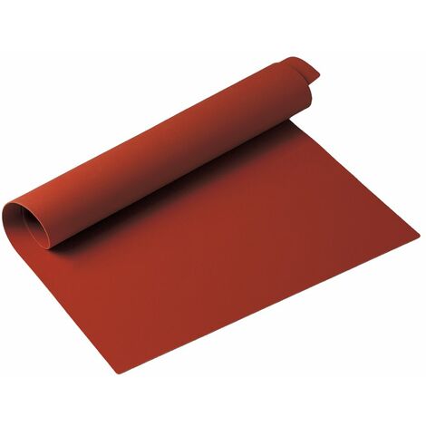 Silkomart SILICOPAT 6 Tappeto in Silicone 360x430 mm, Rosso