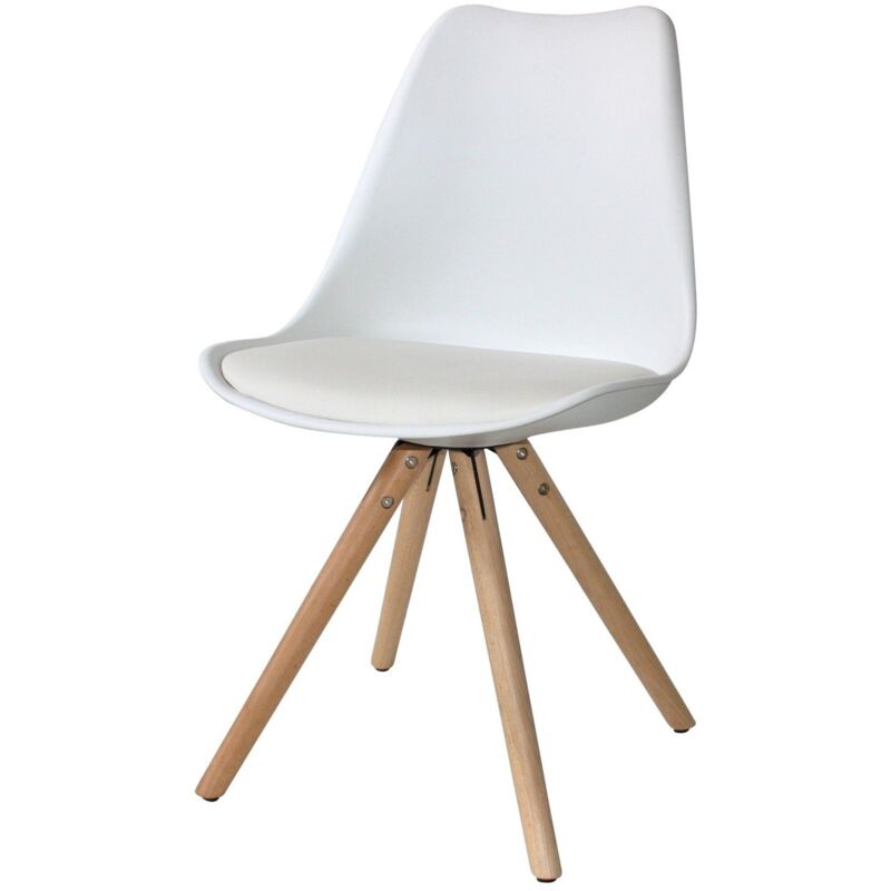 

Silla Ibsen Blanco Ancho: 48,5 Cm X Largo: 53 Cm X Alto: 84 Cm | Hast