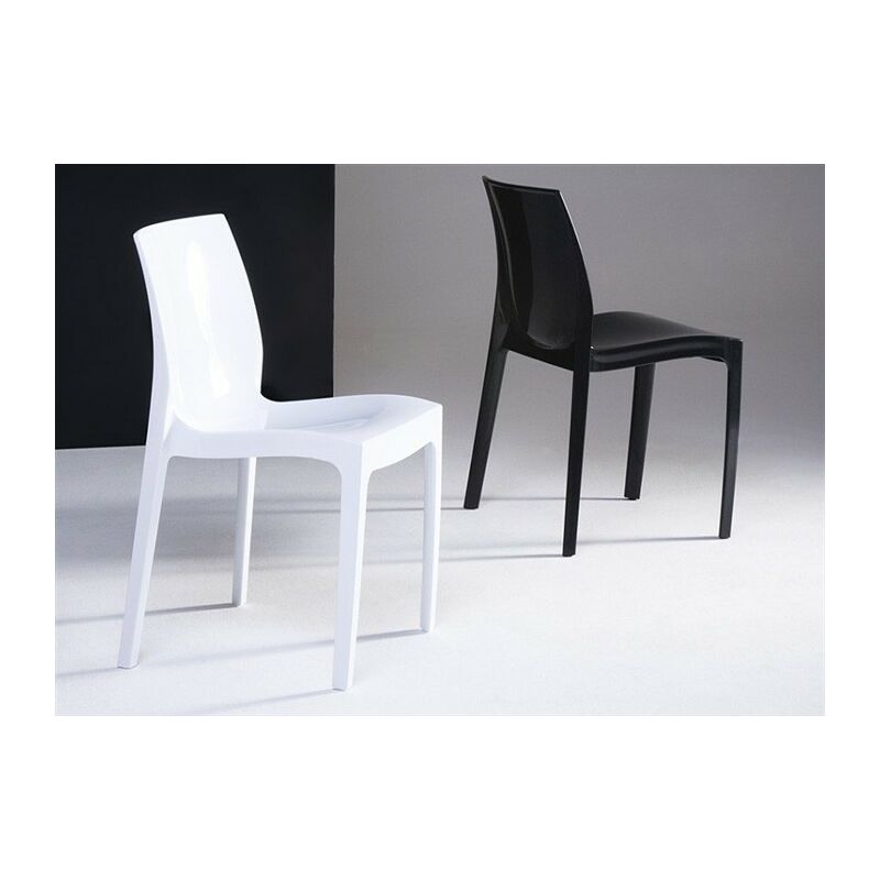 

Silla ANTARTIDA, polipropileno, blanco alto brillo