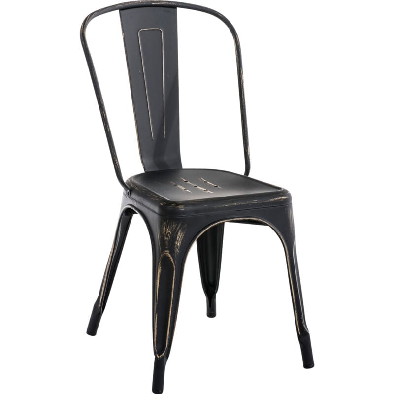 

Silla Apilable Benedikt Antiguo/Negro-dorado