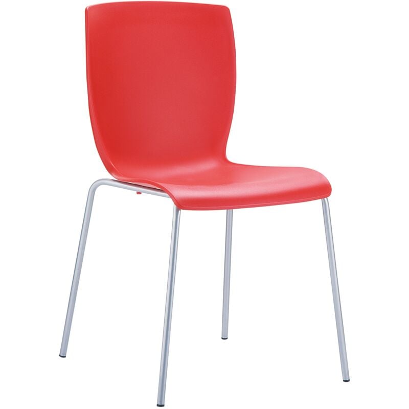 

CLP - Silla Apilable Mio Rojo