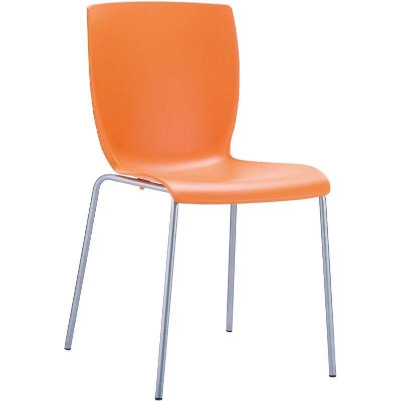 

CLP - Silla Apilable Mio Naranja