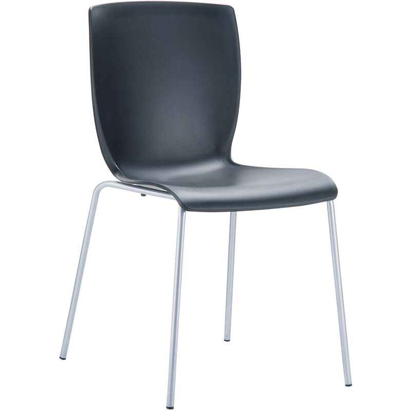 

CLP - Silla Apilable Mio Negro