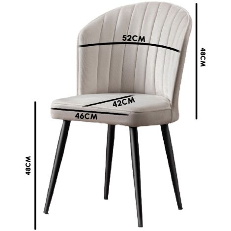 Silla, asiento, silla de comedor Set Negro