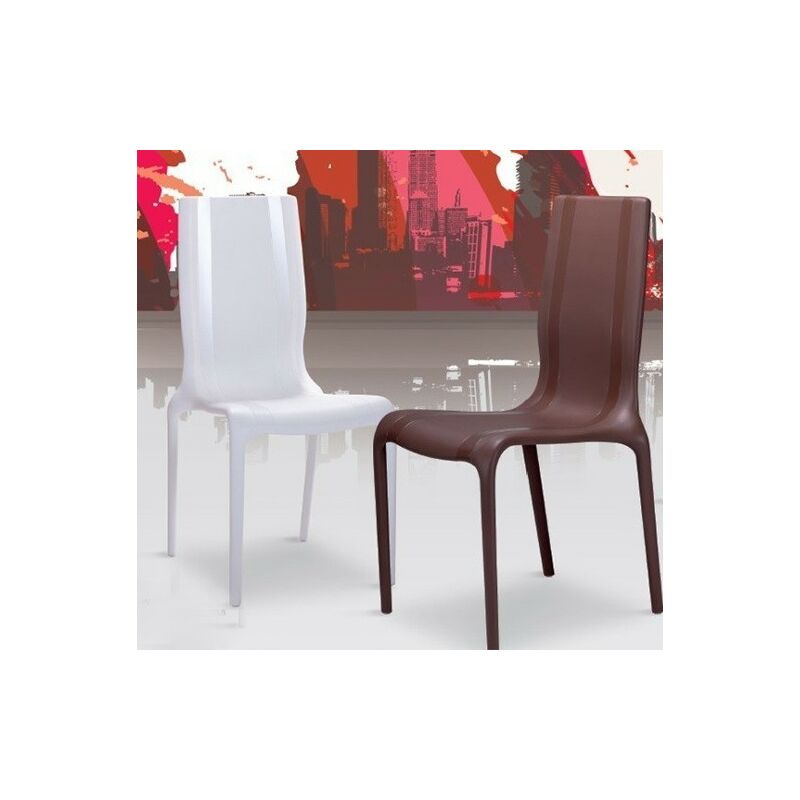 

Silla AUSTRAL, polipropileno blanco*